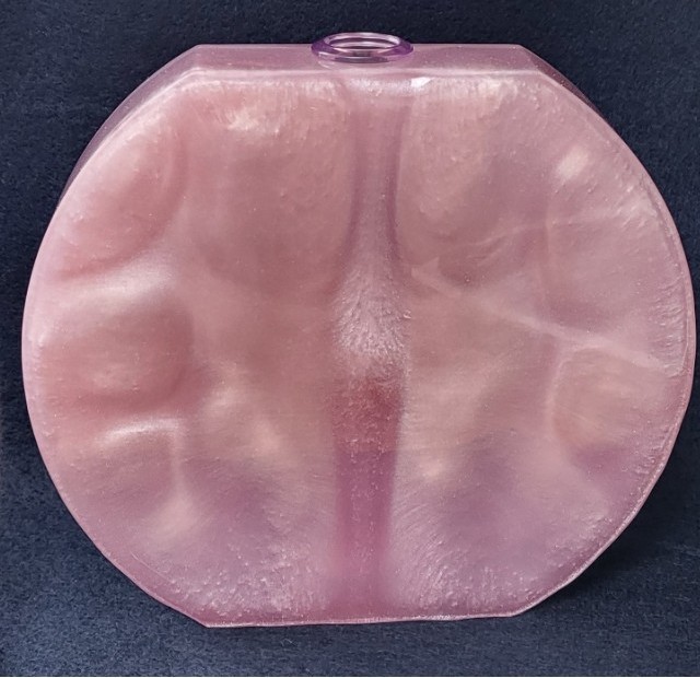 Bud vase, solid circle