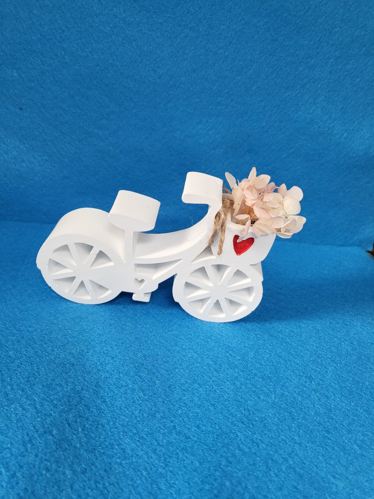 Flower carrying bicycle