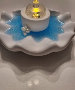 Alternative view of Shell shaped tealight holder